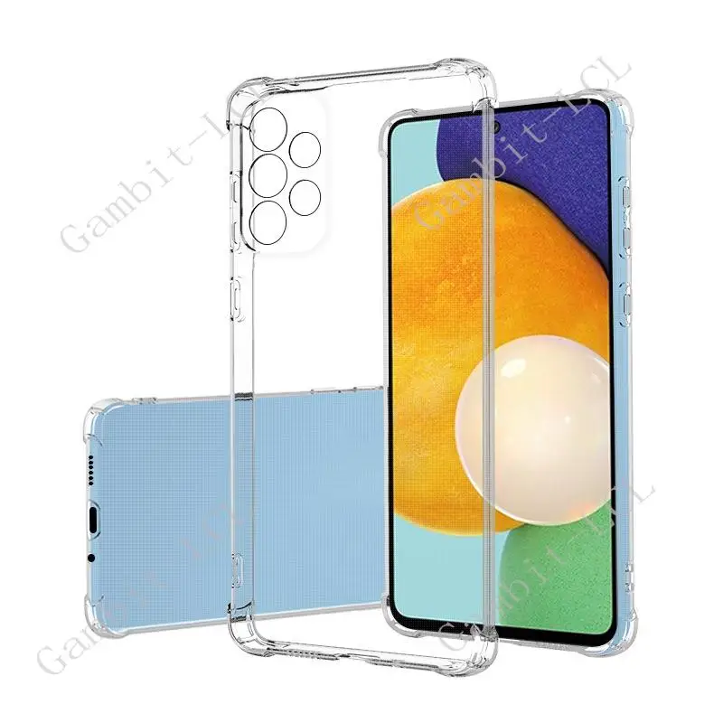 Anti-Falling Soft Case For Samsung Galaxy S22 Ultra S22 S22+ Plus S23 S20 S21 FE S10 Lite S10e Clear Transparent Protector Cover thumbnail 2