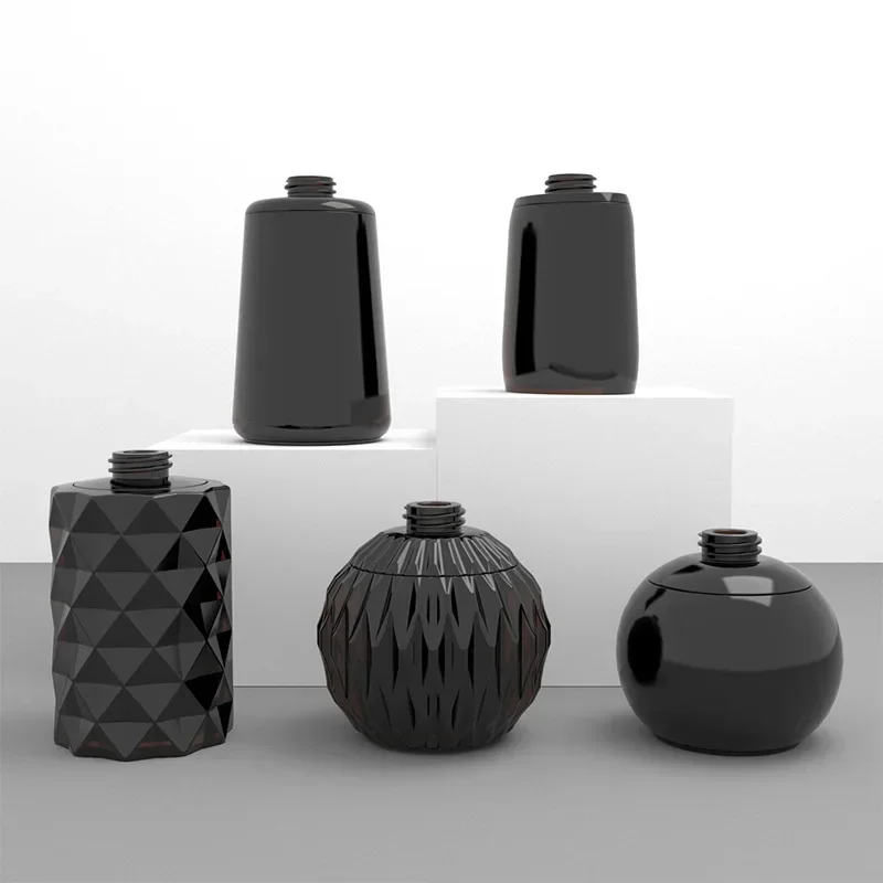 Aromatherapy Bottle Silicone Mold Lotion Bottle Soap Dispenser Resin Mould DIY UV Epoxy Handmade Home Decors Storage Tank Moulds thumbnail 2