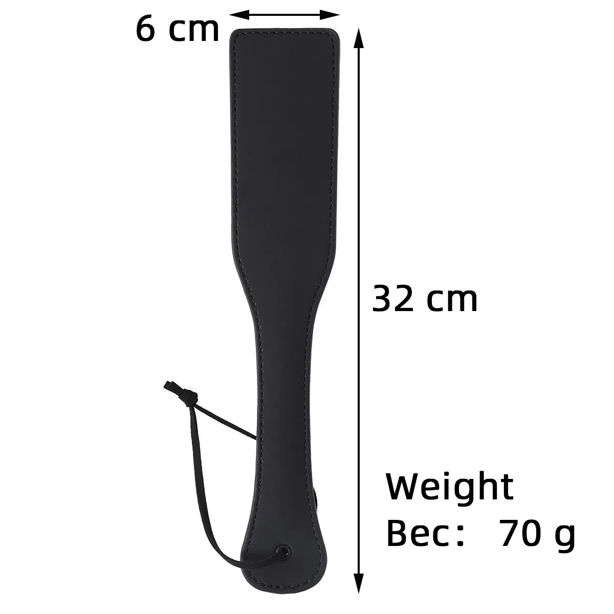 Black Harness Spank Paddle Beat Fetish BDSM Submissive Slave Adult Games Flogger Gear Flogger Slapper Paddle Whip Sex Toys Flirt thumbnail 2
