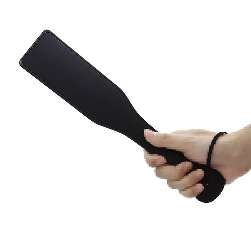Black Harness Spank Paddle Beat Fetish BDSM Submissive Slave Adult Games Flogger Gear Flogger Slapper Paddle Whip Sex Toys Flirt thumbnail 4