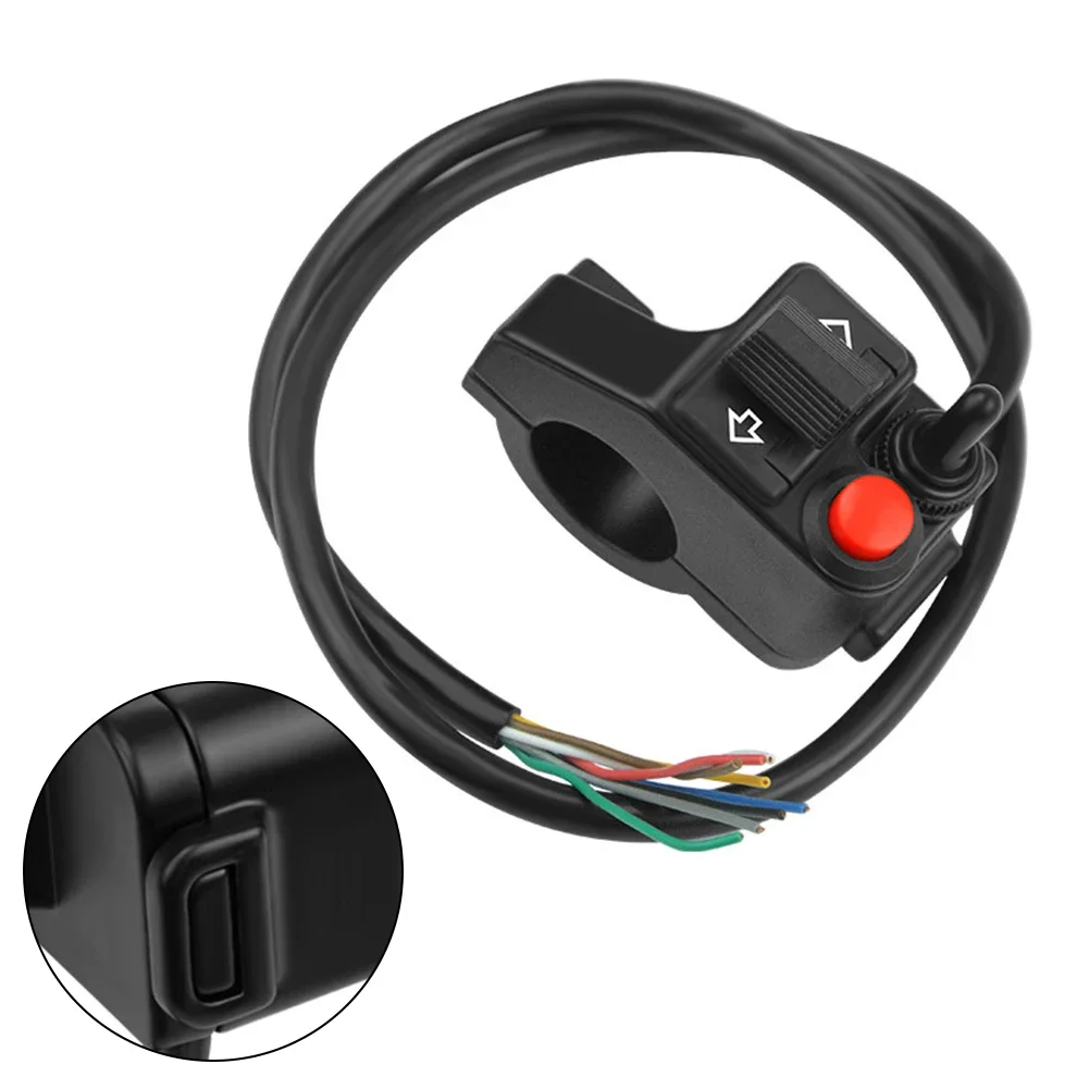 Motorcycle Horn Button Switch Motorbike Turn Signal Electric Headlight Handlebar Controller Switches