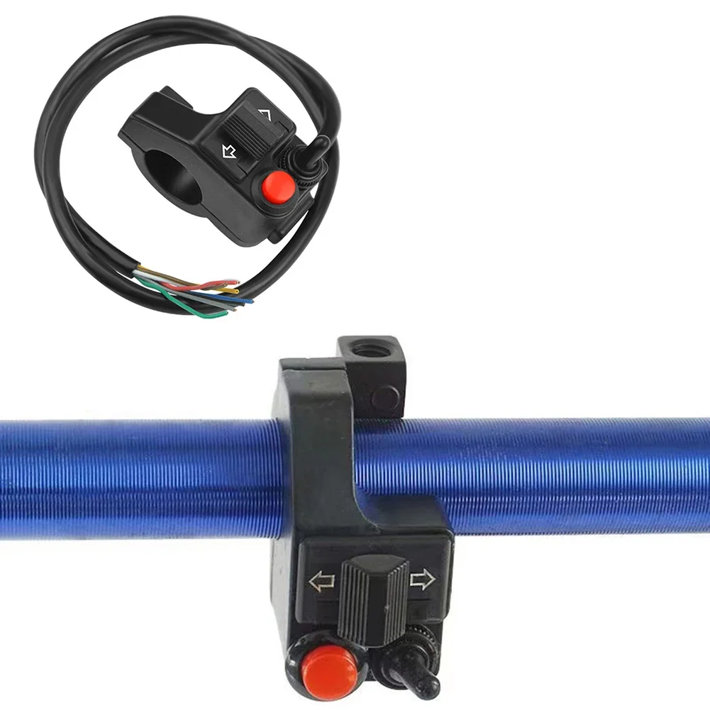 Motorcycle Horn Button Switch Motorbike Turn Signal Electric Headlight Handlebar Controller Switches thumbnail 6