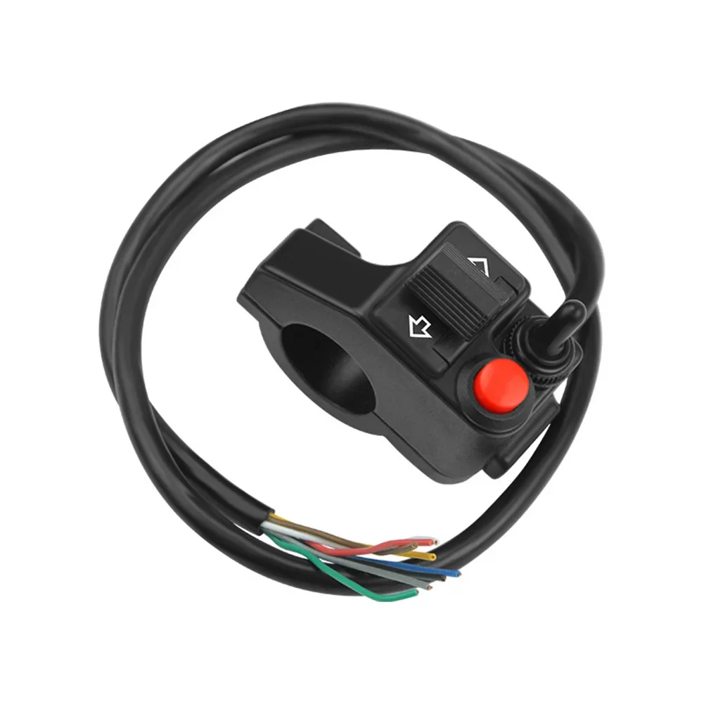 Motorcycle Horn Button Switch Motorbike Turn Signal Electric Headlight Handlebar Controller Switches thumbnail 2