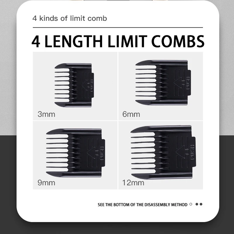 Electric Pet Clipper Grooming Kit For Dogs Reachageable Trimmer Haircut Cat Hair Cutting Remover Professional Machine Set thumbnail 4