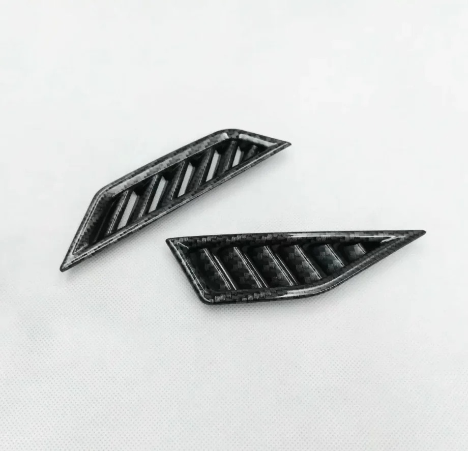 For Volkswagen VW Tiguan MK2 2017- 2021 2022 Interior Accessories Carbon Fiber Car Air Conditioning AC Outlet Vent  Cover Trim thumbnail 5