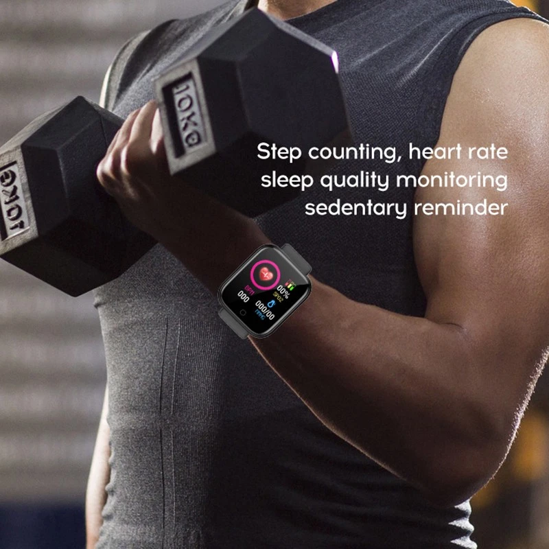 Watch Bluetooth Pro Smart Fitness Tracker Sports Watch Heart Rate Monitor Blood Pressure Smart Watch Bracelet for Android IOS thumbnail 3
