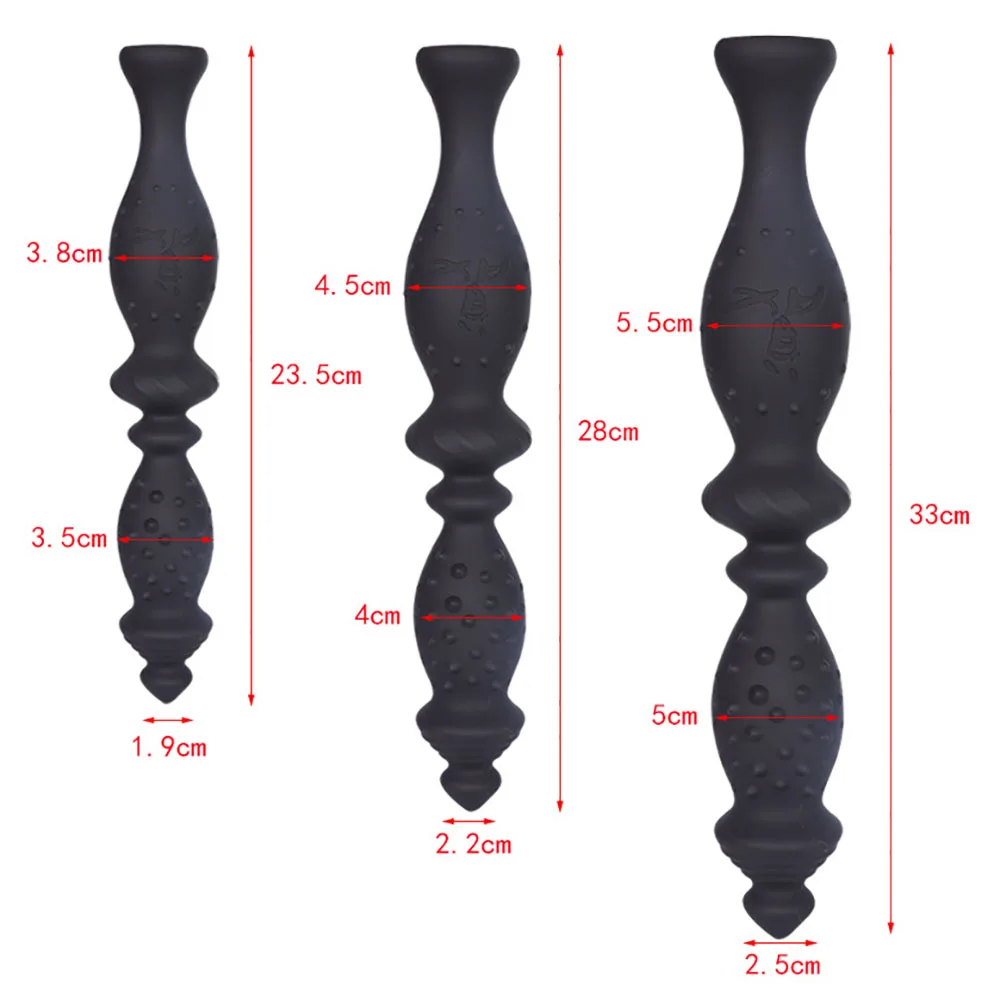 18+ Anal Plug with Tail Long Butt Plug Soft Liquid Silicone Huge Anal Plug Cosplay Sex Toys For Couple Adult Games Buttplug thumbnail 4