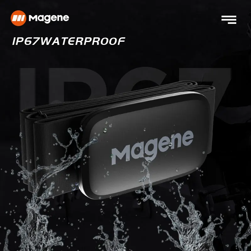 Magene Mover H64 Heart Rate Sensor Dual Mode ANT Bluetooth With Chest Strap Cycling Computer Bike forWahoo Garmin Sports Monitor thumbnail 4