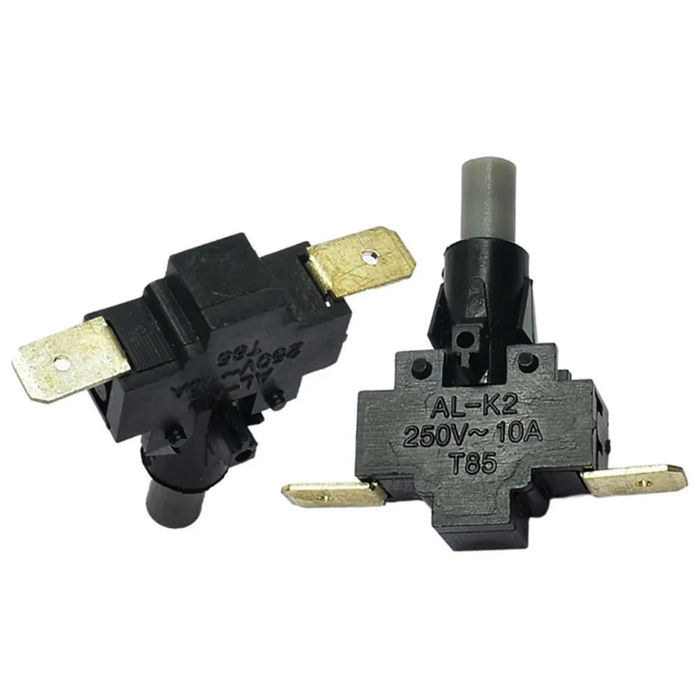 3pcs Gear Switch 10A/250V Push Button Switch AL-K2 Room Heater Electric Heater Switch 2pin Repair Accessories thumbnail 3