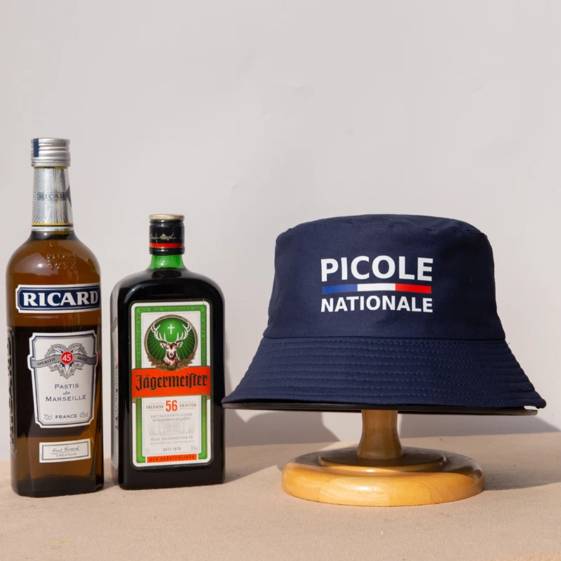 Summer Picole Nationale Bob Man Reversible Bucket Hat Women Cotton Fisherman Cap Unisex Outdoor Sport Sun Activities Panama thumbnail 6