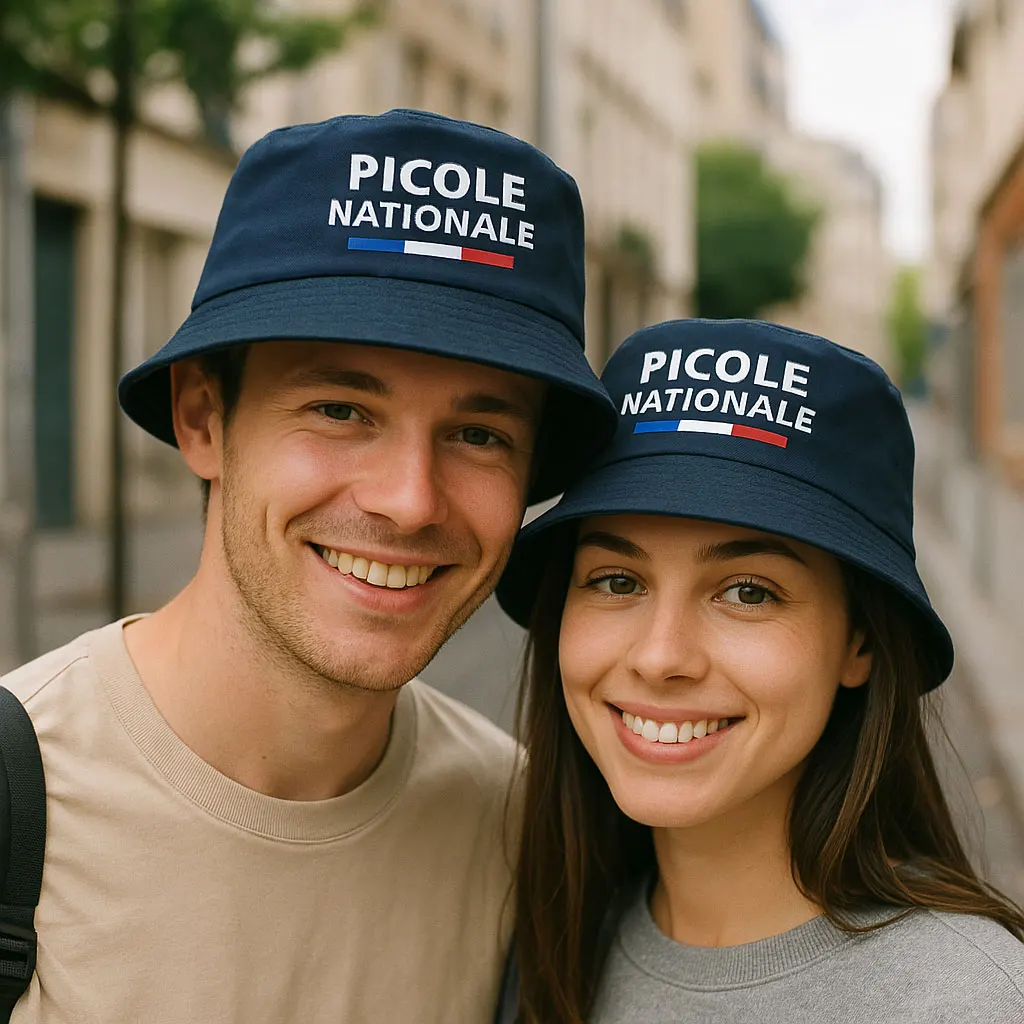 Summer Picole Nationale Bob Man Reversible Bucket Hat Women Cotton Fisherman Cap Unisex Outdoor Sport Sun Activities Panama thumbnail 2