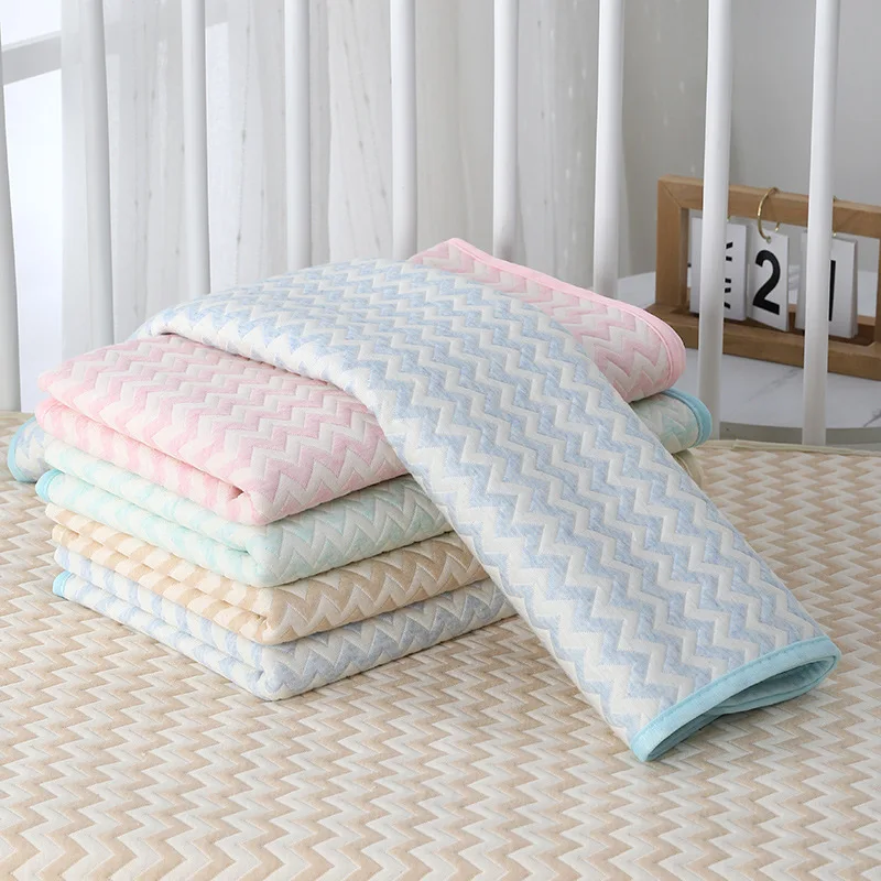 Reusable Diaper Changing Pads for Baby Infant Waterproof Crib Changing Mat Urine Sheet Cotton Diaper Cover Bed Changing Mattress