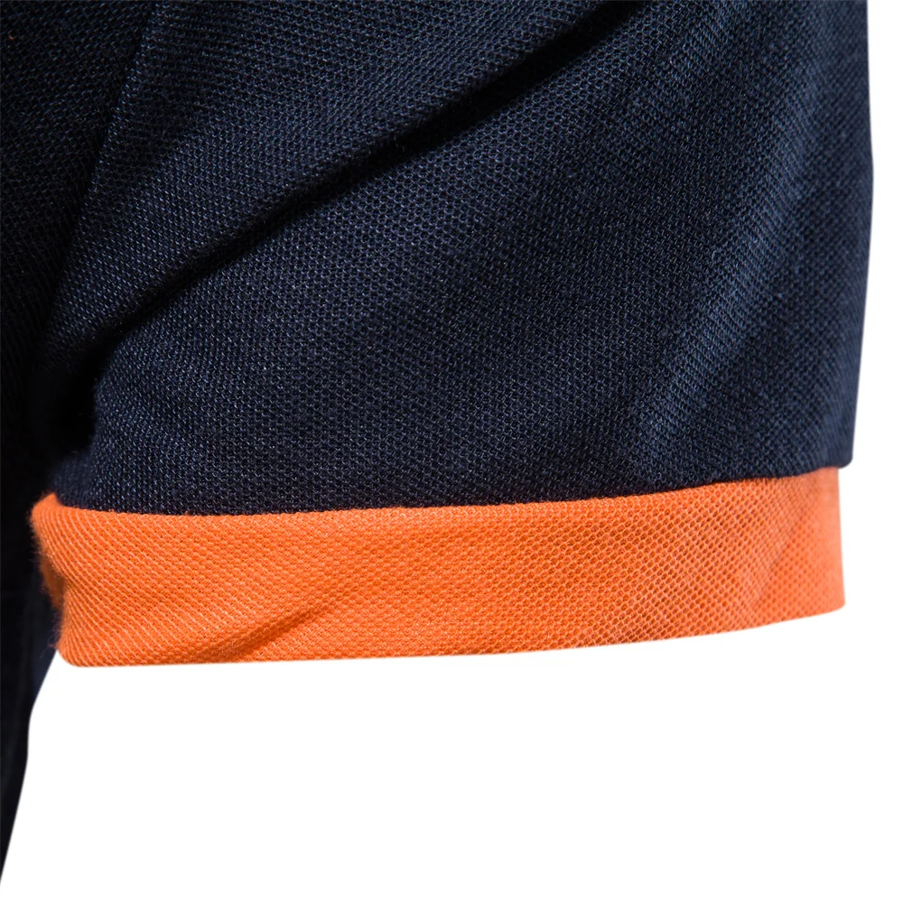 AIOPESON Embroidery 35% Cotton Polo Shirts for Men Casual Solid Color Slim Fit Mens Polos New Summer Fashion Brand Men Clothing thumbnail 5