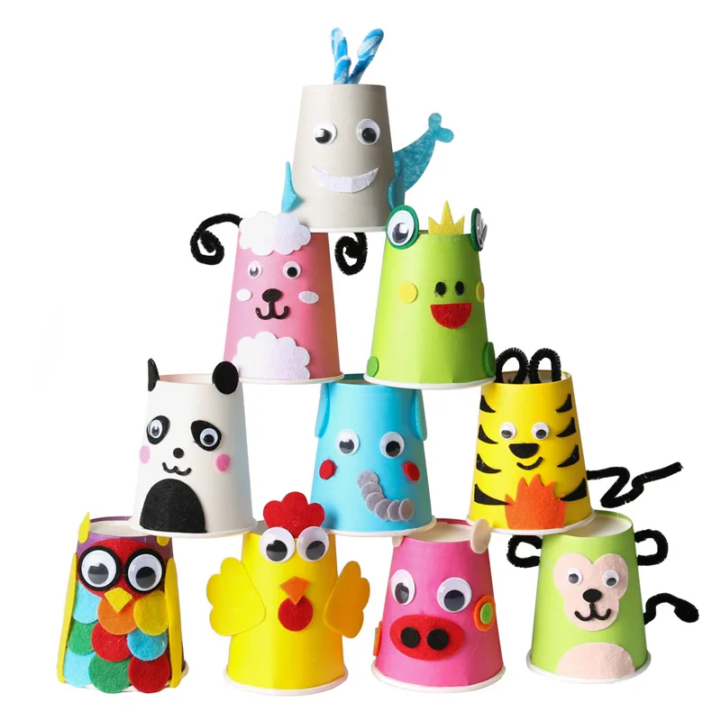 100Ps Self-Adhesive Wiggly Googly Doll Eye Movable Simulation Cartoon Animal Eyeball DIY Kindergarten Children Craft Supplies thumbnail 6