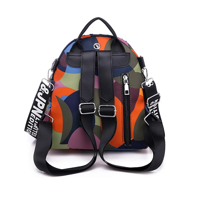 Small Women Backpack Waterproof Anti-Theft Oxford Female Backpacks Teenage Multifunction Backpack Travel Backpack School Bag thumbnail 4
