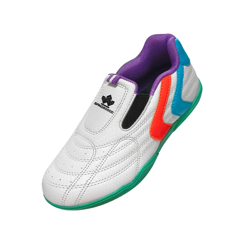 Hot sale High-quality taekwondo shoes white colors  breathable Karate Martial Arts shoes size 26-47 thumbnail 5