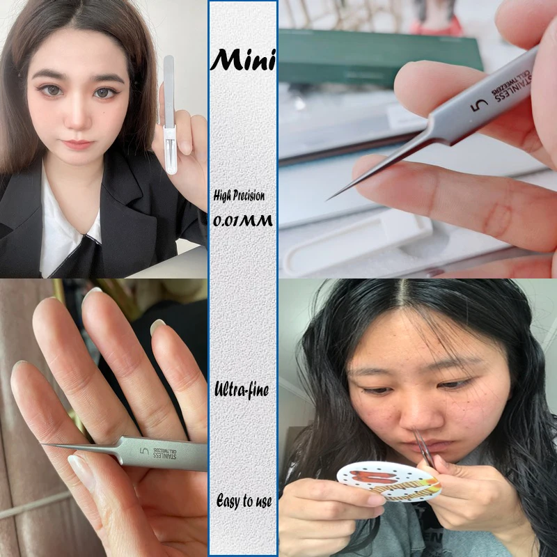 Acne Blackhead Removal Needles Stainless Steel Black Spot Blemish Pimple Removal Needle Deep Cleansing Tool Face Skin Care Kit thumbnail 4