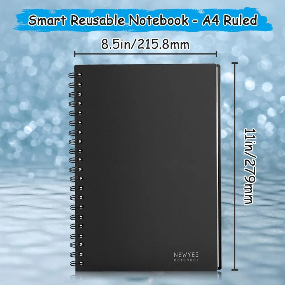 A4 smart reusable erasable notebook Spiral Notebook Paper Notepad Pocketbook Diary Journal Office School Drawing Gift thumbnail 5