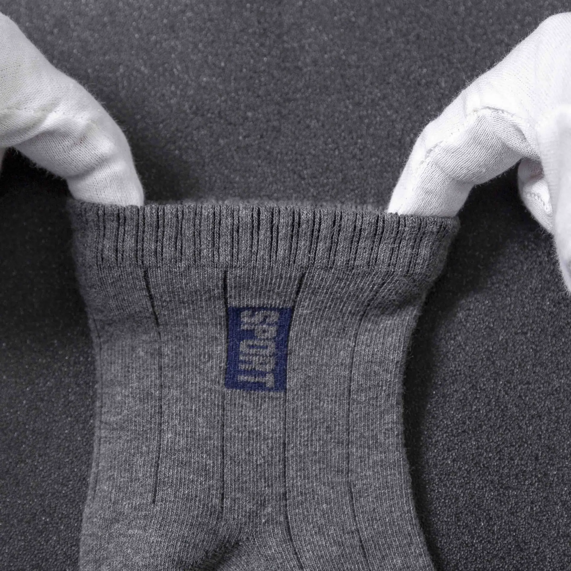 20Pcs=10Pairs High Quality Men Socks Cotton Breathable Sweat-Absorbent Middle Tuble Black Socks Deodorant Business Men Gift Sock thumbnail 3
