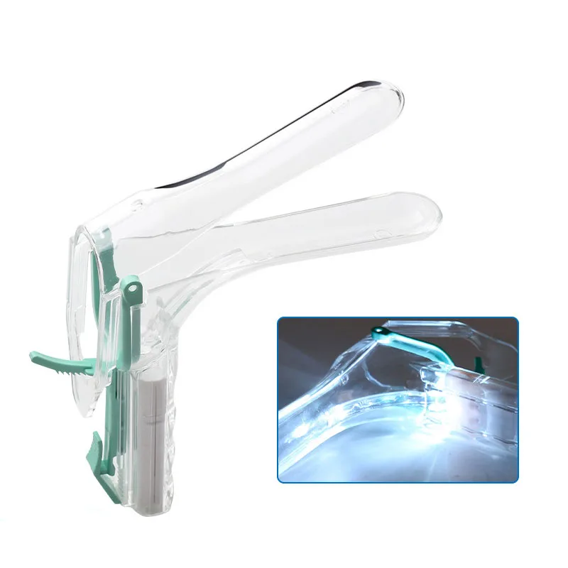 Dilator Examination Of Wide Vaginal Device With Light Vaginal Dilator Light Endoscope Transparent Disposable Vagina Sex Toy thumbnail 2