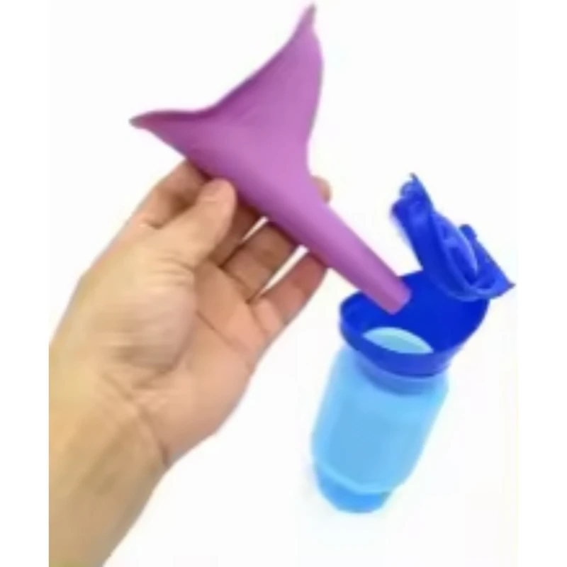 750ml Women Portable Emergency Urinal Travel Outdoor Stand Up Car Interior No Dirty Hands Urinal Car thumbnail 6