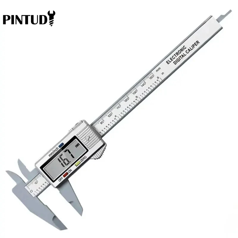 1PC Plastic Vernier Caliper Digital Display Caliper Mini Text Play Caliper Student Vernier Ruler 0 to 150mm Measuring Tool thumbnail 6