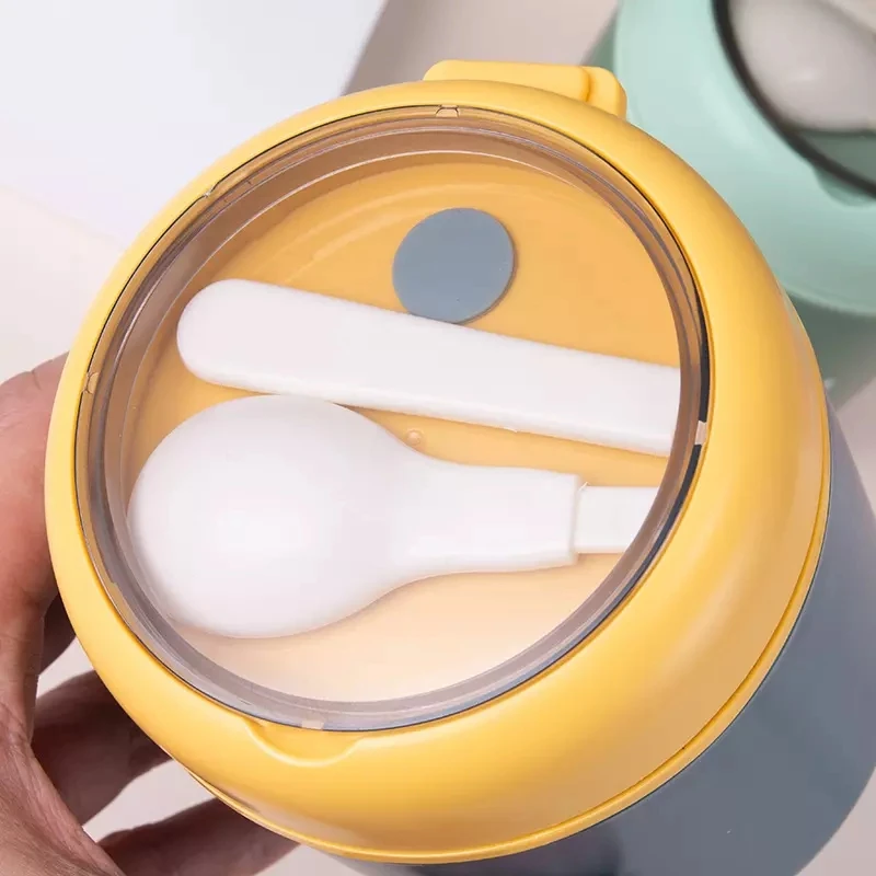 510ml Stainless Steel Lunch Box with Spoon Thermal Food Container Vaccum Cup Insulate Bento Box Thermos Soup Cup For Kids School thumbnail 4