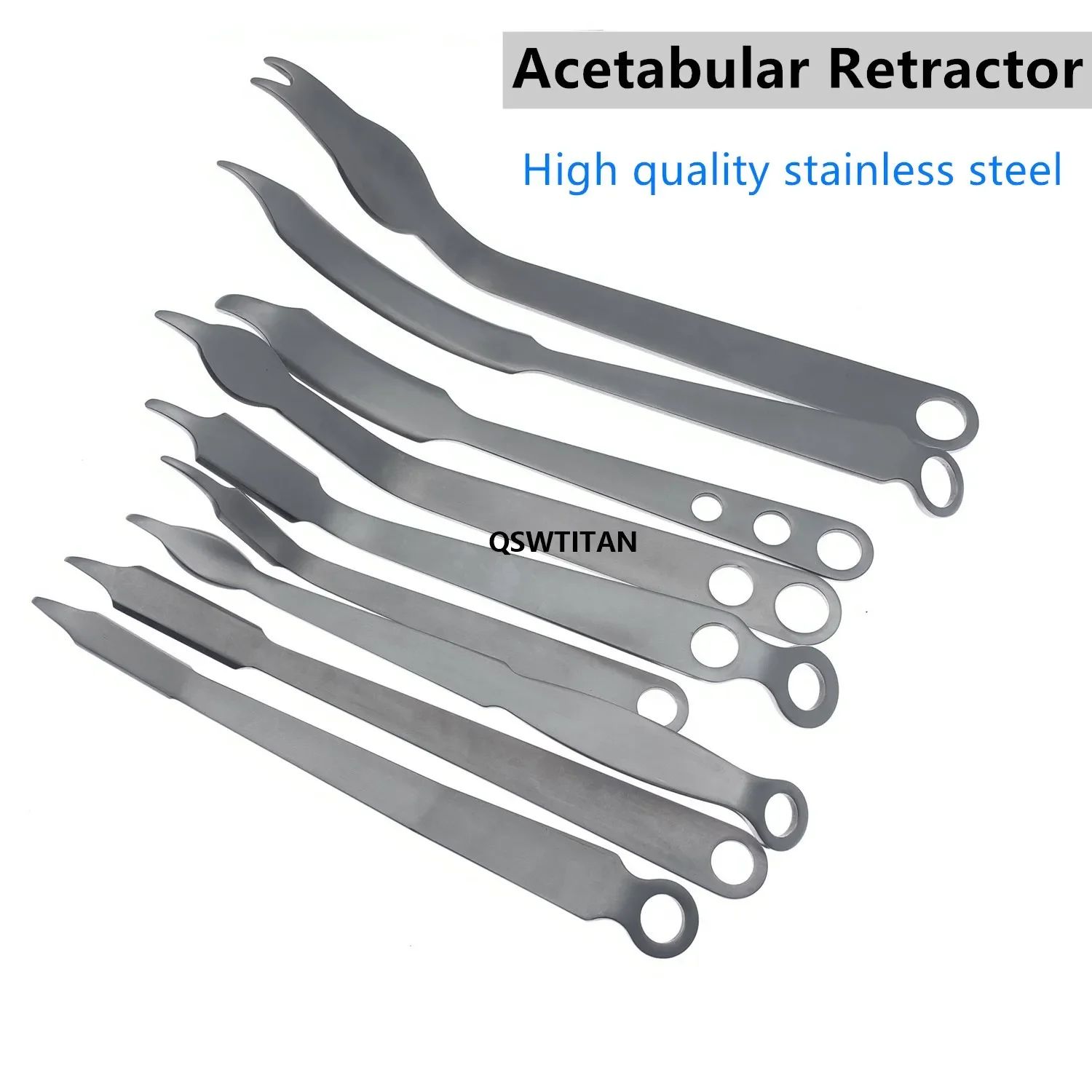 Orthopedics Bone Rry Hip joint Hip Retractors Stainless Steel Retractors the reset Hip hook Veterinary Surgical Instrument thumbnail 2