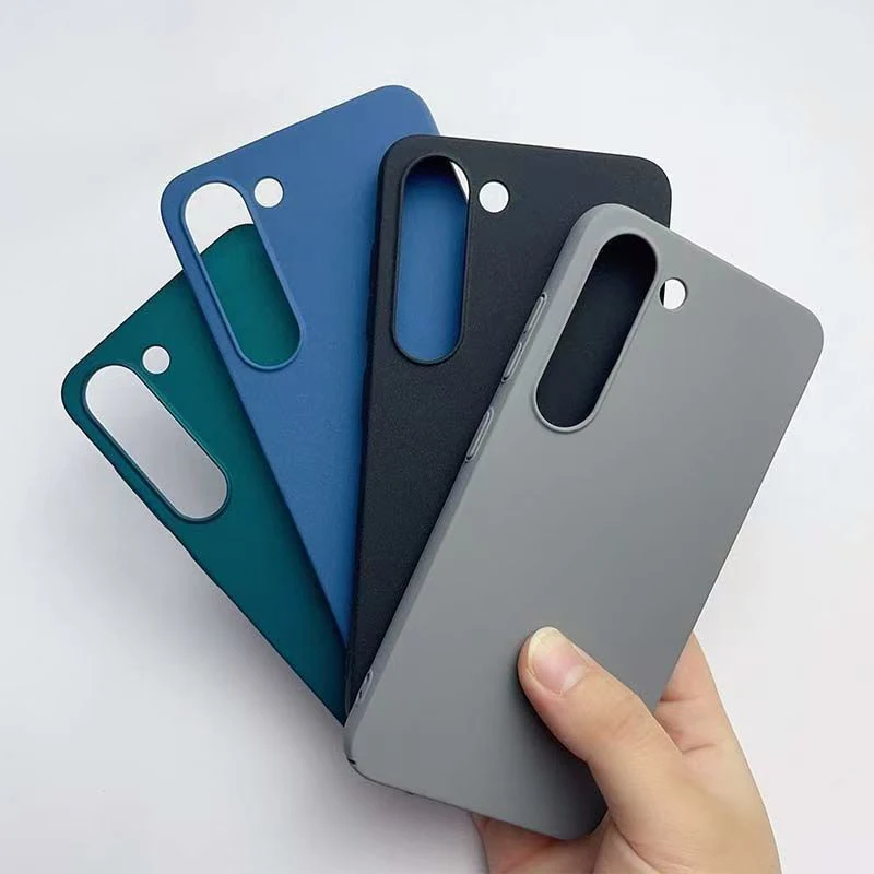 For SAMSUNG Galaxy S23 S24 Ultra Plus FE 5G Hard PC Shockproof Cover Luxury Lightweight Ultra Slim Matte Case Covers thumbnail 5