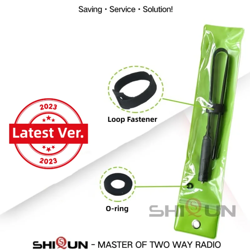 Baofeng Walkie Talkie CS Tactical Antenna UV-K5 Foldable Aerial SMA-F VHF UHF UV-5R UV-82 UV-25M UV-16 UV-68 Pro Max Accessories thumbnail 2