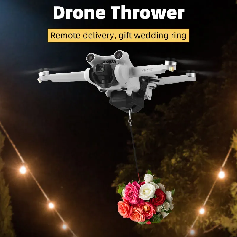 Fishing Bait Delivery Parabolic Drone System Airdrop Air Drop System for Wedding Ring Fishing Bait Life Rescue For DJI 2 3/3 Pro thumbnail 4