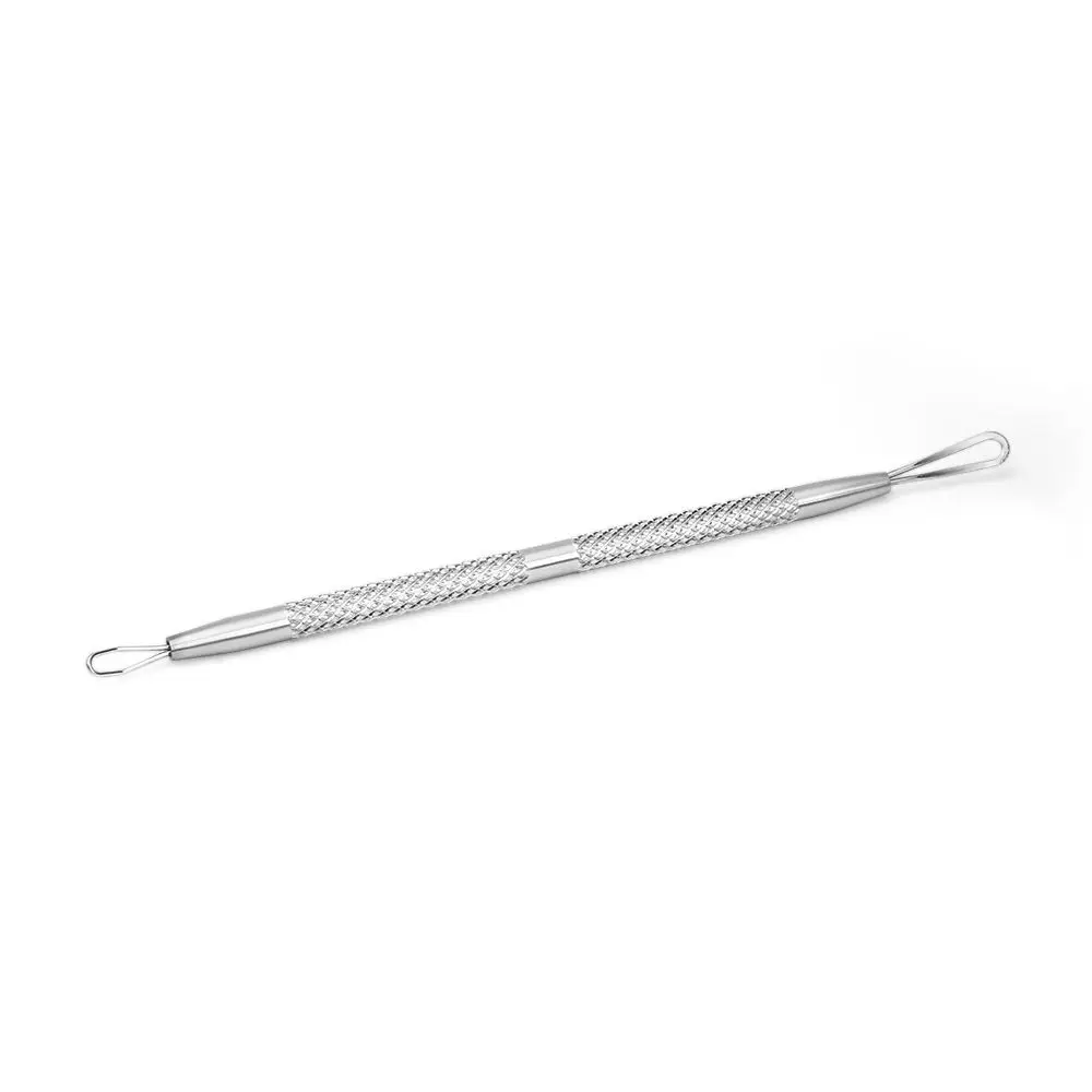Professional Stainless Steel Blackhead Remover Tool Comedone Acne Pimple 2 Loop Needles Blemish Extractor Remover Skin Care Tool thumbnail 2