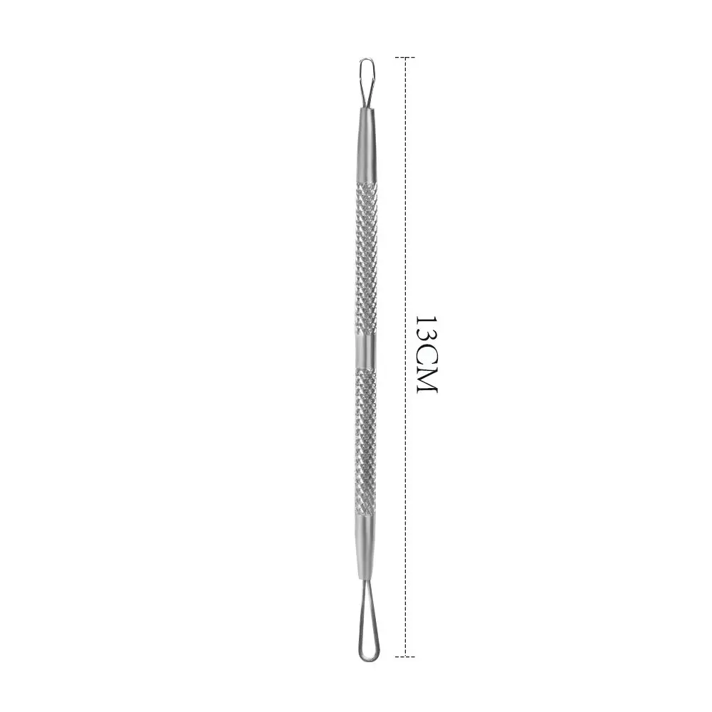 Professional Stainless Steel Blackhead Remover Tool Comedone Acne Pimple 2 Loop Needles Blemish Extractor Remover Skin Care Tool thumbnail 3