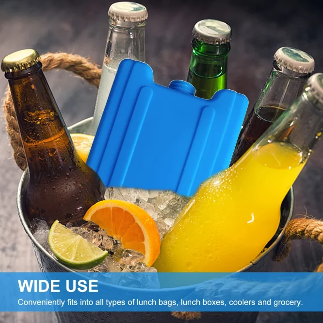 Ice Pack Bag for Lunch Box Picnic Reusable Lightweight Fresh Food Storage Refrigeration Cooler Bag Portable Water Injection Box thumbnail 3