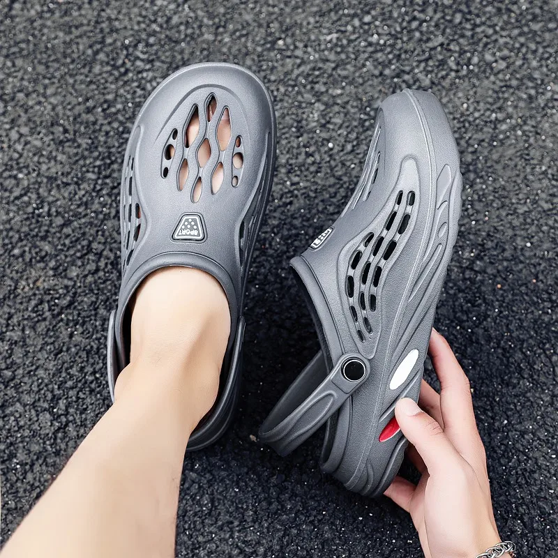 Men Flip Flops Summer Shoes Man Outside Beach Slippers EVA Light Soft Slipper Unisex Footwear Male Sandals Plus Size 38-49 thumbnail 4