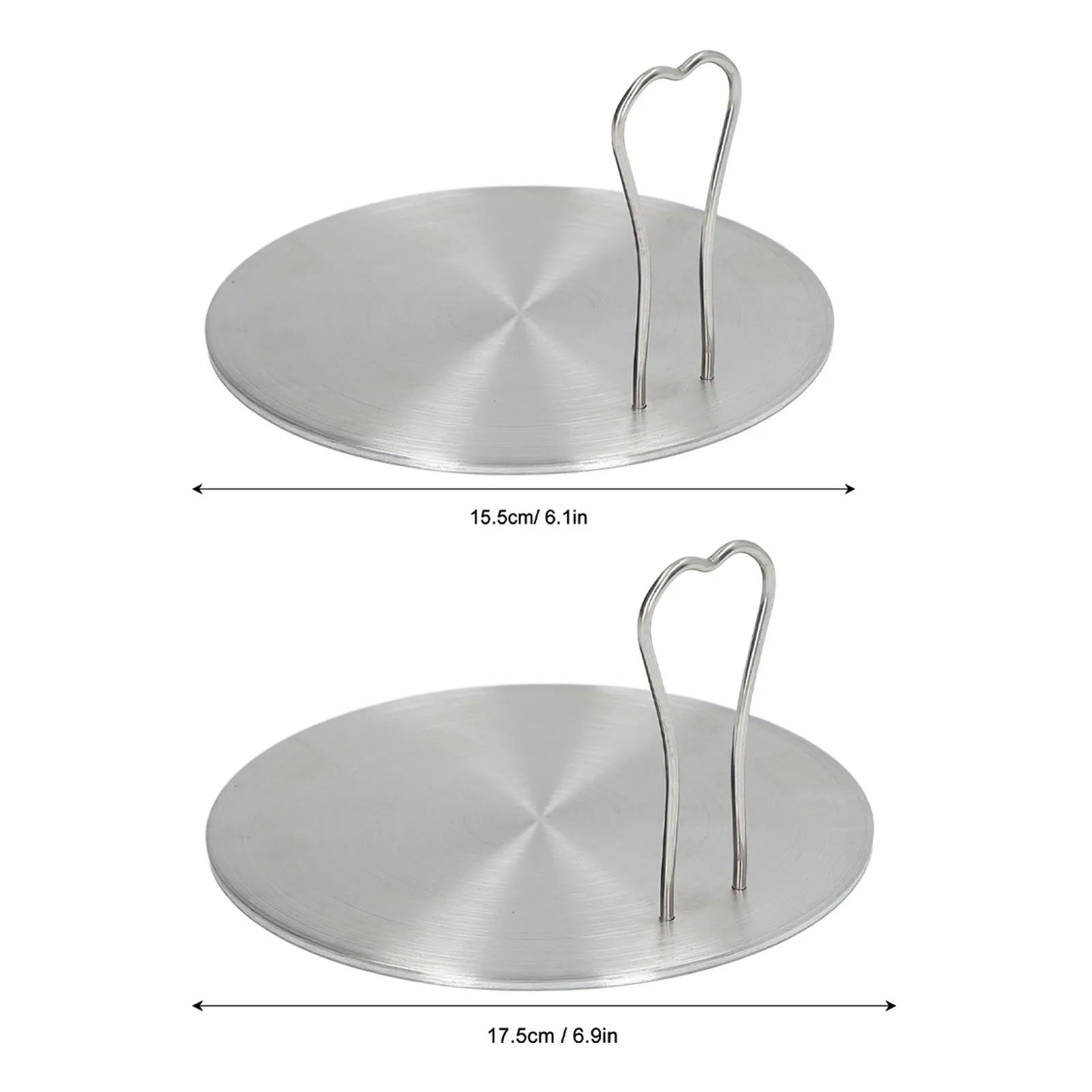 Home Kitchen Heat Diffuser Plate Stainless Steel Induction Plate Electric Induction Cooker Diffuser Adapter Induction Converter thumbnail 4