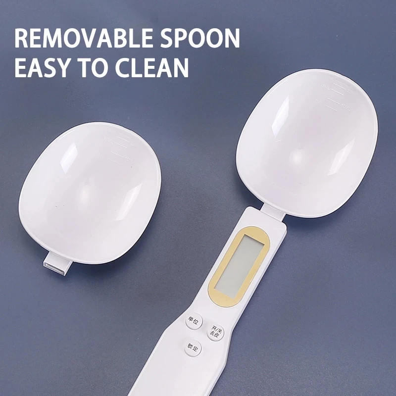 Mini Spoon Scale Digital Kitchen Scale Electronic LCD Food Scale 0.1-500g Cooking Flour Milk Coffee Powder Weight Measure Spoon thumbnail 5