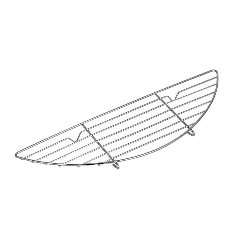 Outdoor Barbecue Net Steam Rack Stainless Steel Camping Barbecue Frying Pan Barbecue Meat Drain Anti Scorching Grill thumbnail 5