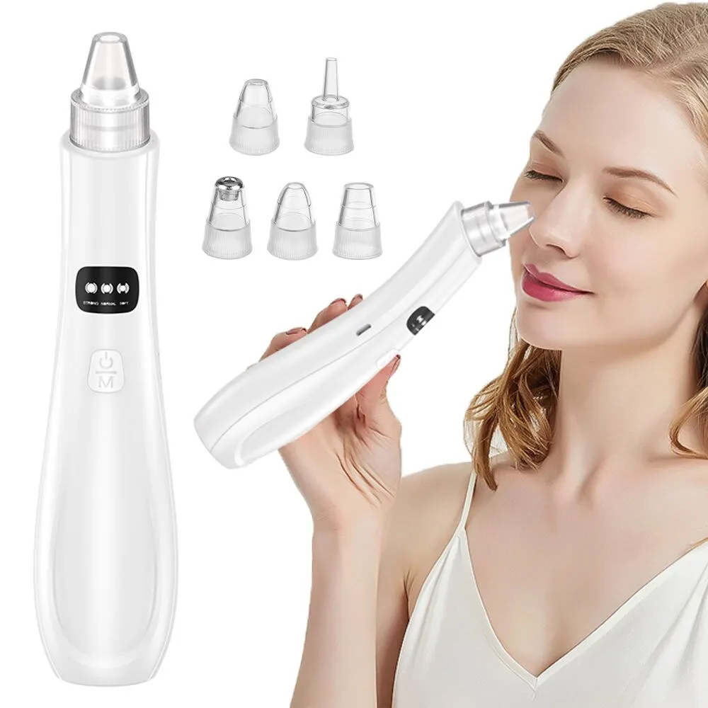 In Stock Fast Drop Shipping 3 Suction Mode Face Cleansing Beauty Machine Dead Skin Remover Face Vacuum Blackhead Removal Skin thumbnail 2
