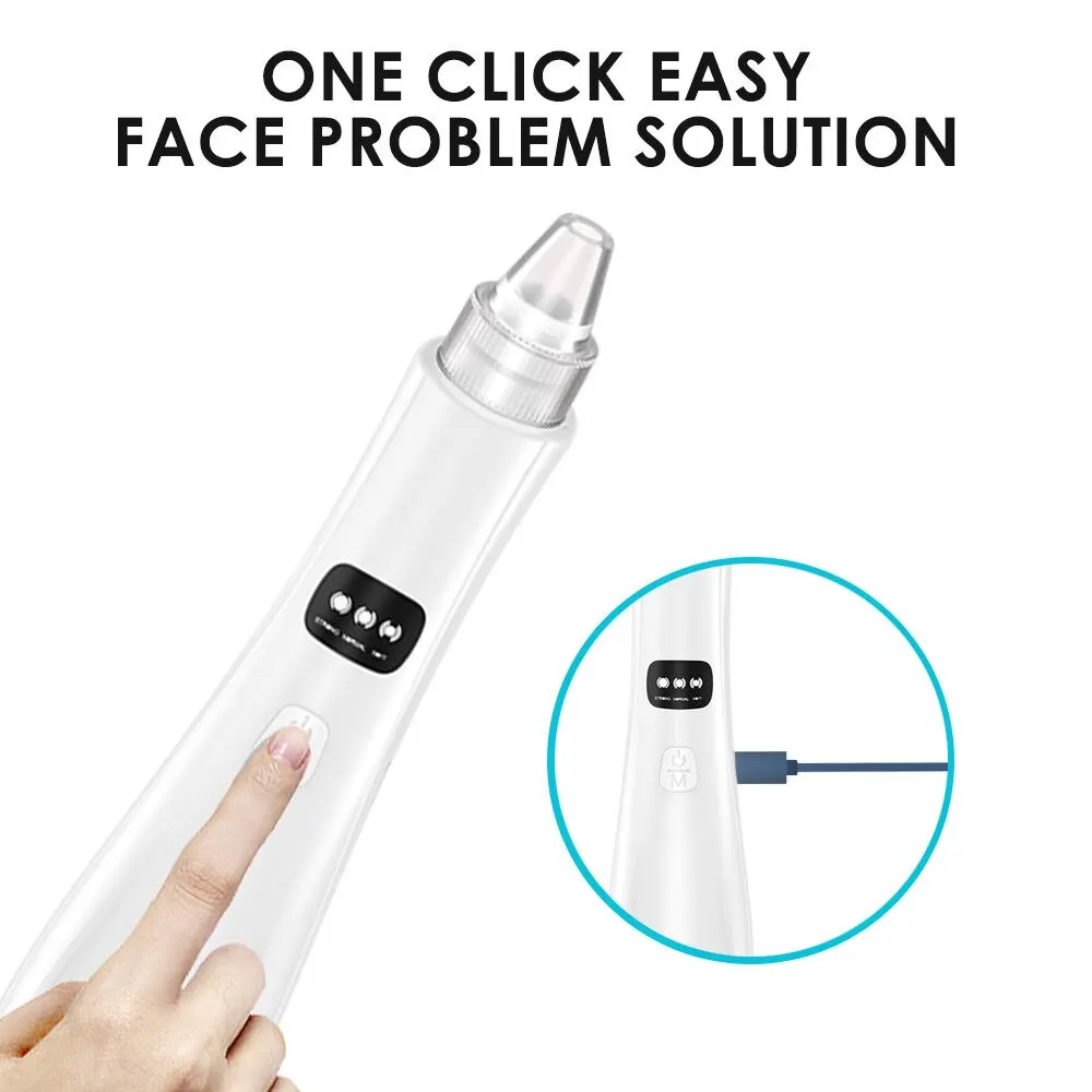 In Stock Fast Drop Shipping 3 Suction Mode Face Cleansing Beauty Machine Dead Skin Remover Face Vacuum Blackhead Removal Skin thumbnail 6