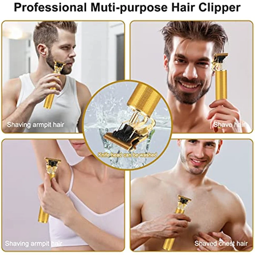 Electric Hair Cutting Machine Vintage T9 Clipper Hair Rechargeable Man Shaver Trimmer For Men's Barber Professional New Hot Sale thumbnail 6