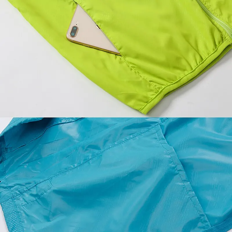 LNGXO Unisex Hiking Jacket Men Women Waterproof Quick Dry Camping Windbreaker Trekking Fishing Rain Coat Outdoor Anti UV Clothes thumbnail 5