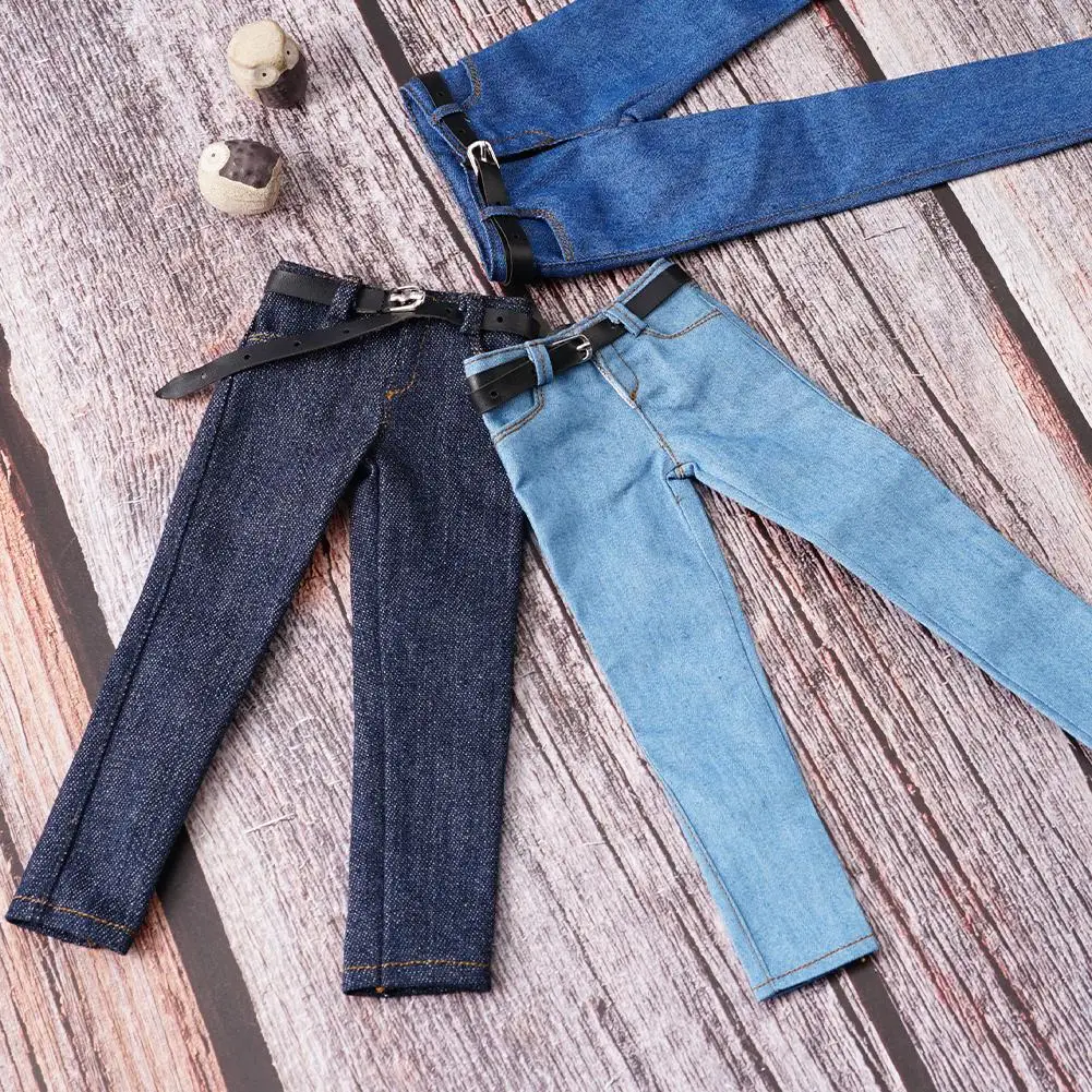1/6 Scale Jeans 12" Scale Pants Doll Pants Man Doll Clothes thumbnail 4
