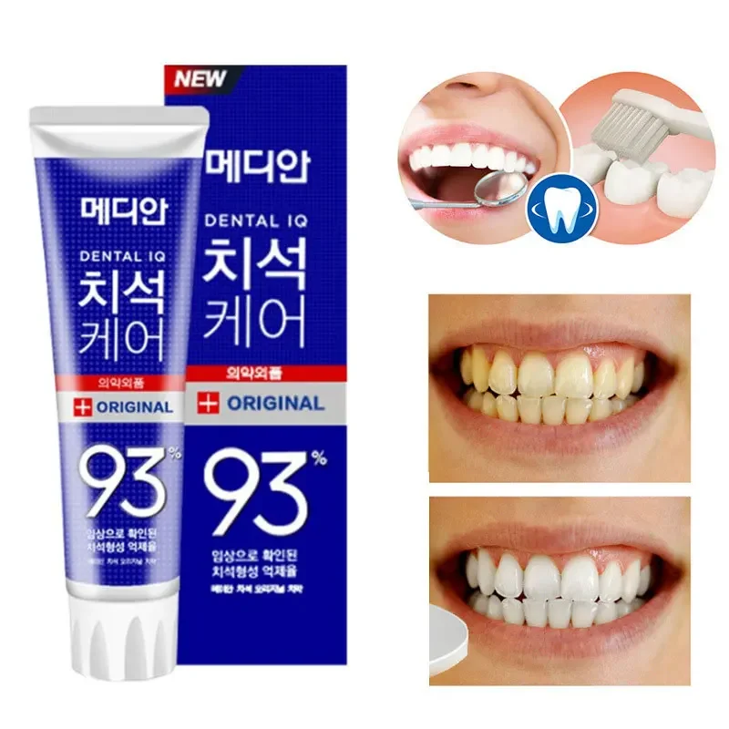 Toothpaste Dental Care 93% Advanced Tartar Solution Korea Whitening Toothpaste Smoke Stains Remove Teeth Oral Care thumbnail 2