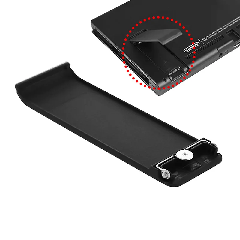 2023 Hot 1PC For Nintendo Switch Console Back Bracket NS Back Cover Support Tripod Durable White Blue ABS Material Phone Holder thumbnail 3
