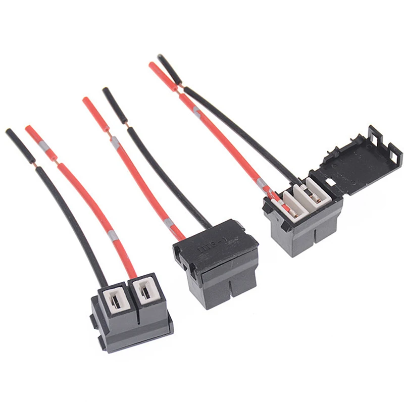 High Quality H7 Connector Auto Car Bulb Sockets Connectors Car Halogen Bulb Socket Power Adapter Plug Connector Wiring Harness thumbnail 5