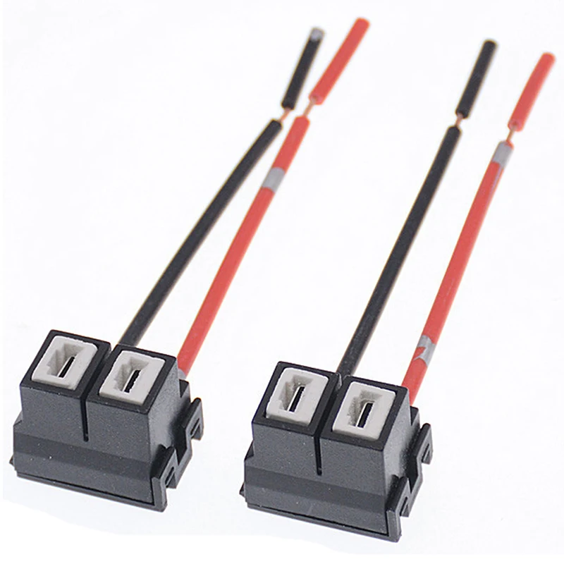 High Quality H7 Connector Auto Car Bulb Sockets Connectors Car Halogen Bulb Socket Power Adapter Plug Connector Wiring Harness thumbnail 2
