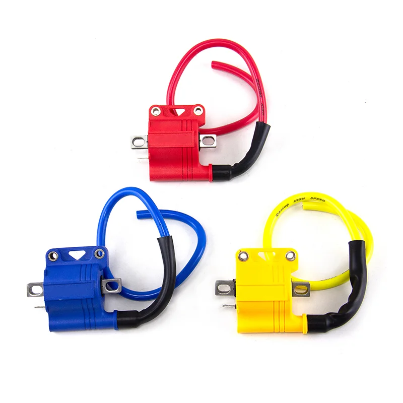 Universal Ignition Coil For NIBBI Motorcycle Dirt Bike ATV Scooter 2T 4T Engine Ignition System  Moped Off-road Kymco Racing thumbnail 2