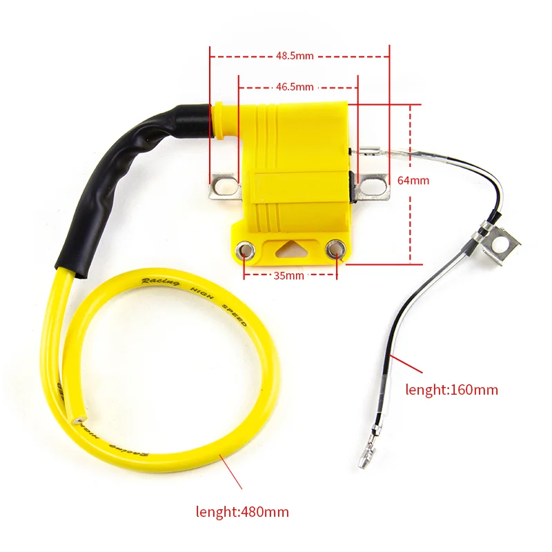 Universal Ignition Coil For NIBBI Motorcycle Dirt Bike ATV Scooter 2T 4T Engine Ignition System  Moped Off-road Kymco Racing thumbnail 3