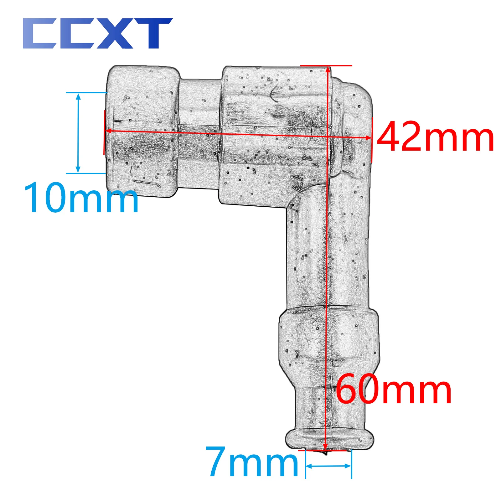 Motorcycle ATV Scooter Dirt Bike Universal Modified Rubber Lgnition Spark Plug Cap For Honda Yamaha KTM Kawasaki Suzuki Parts thumbnail 6
